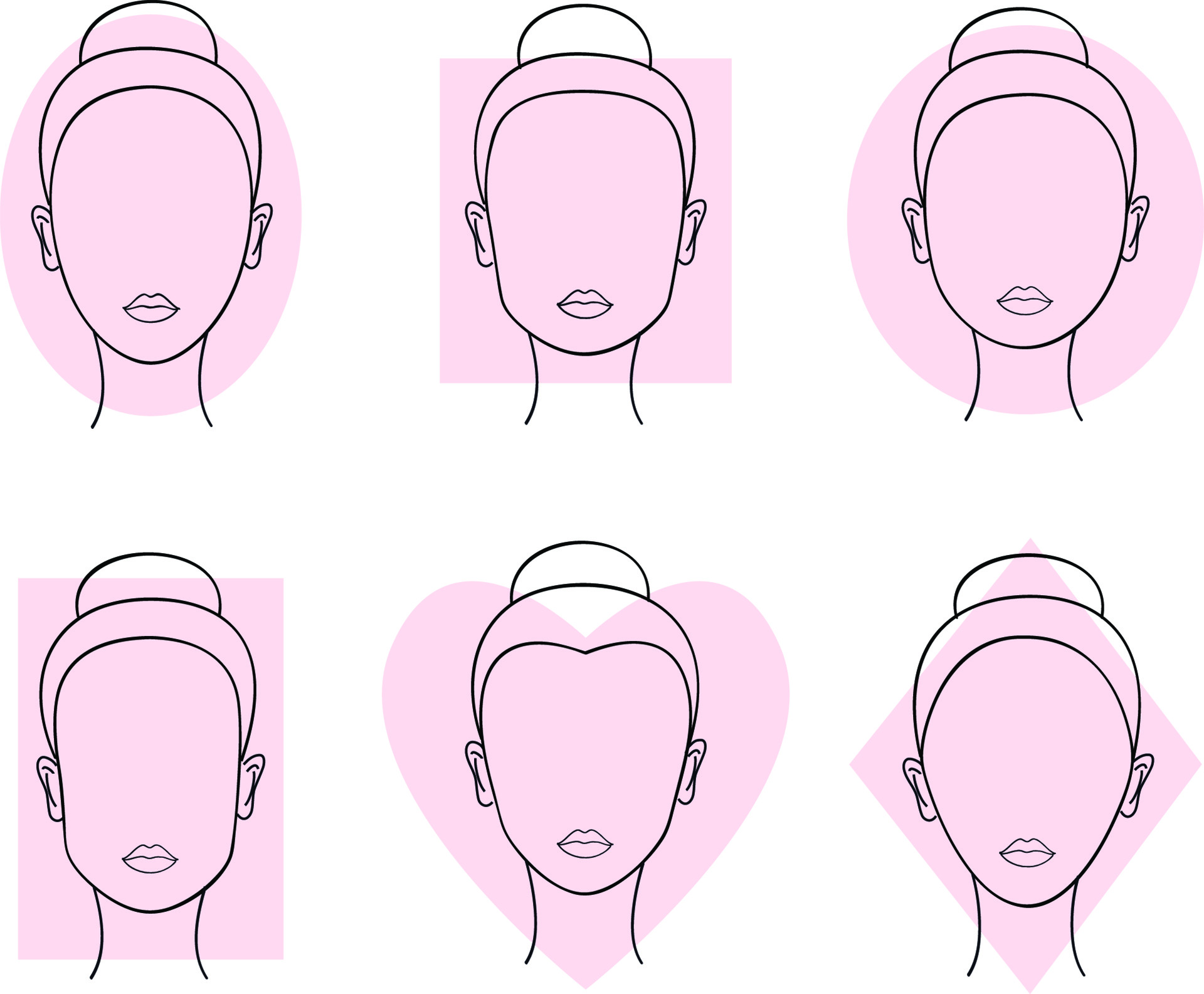 What haircuts suit different face shapes?